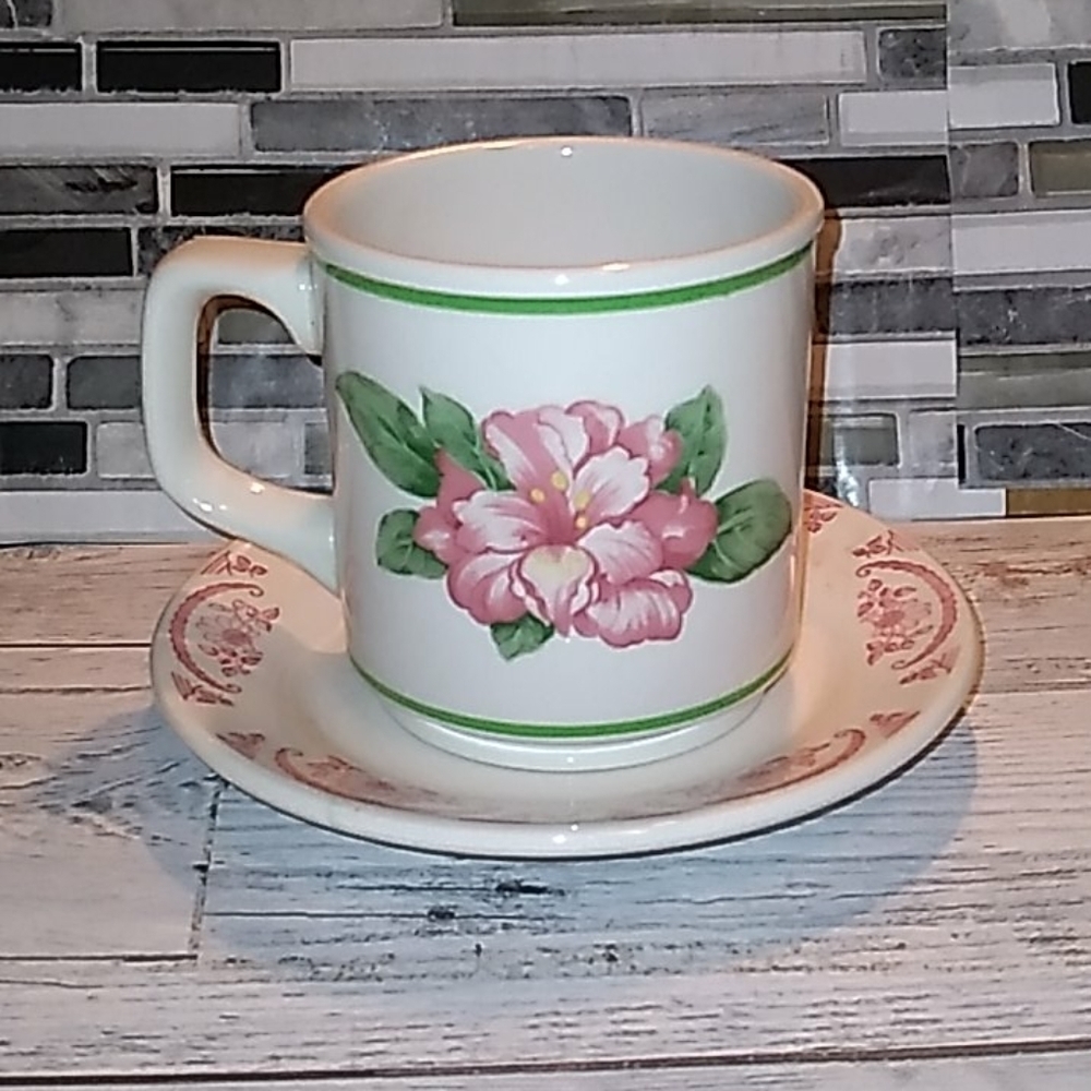 Vintage Homer Laughlin cup and saucer